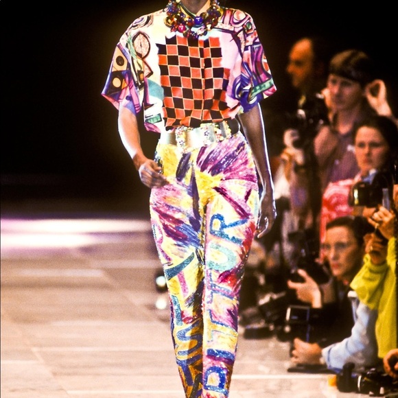 🎼 1991 Deadstock NWT Vintage Gianni Versace Music Dress - Picture 14 of 15